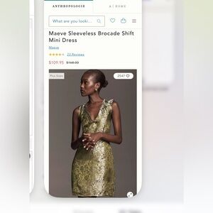 NWT Anthropologie dress size small petite